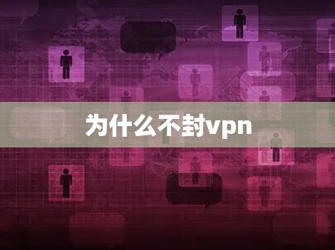 为什么不封vpn